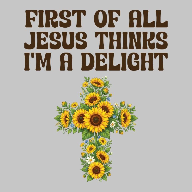 Zunächst einmal denkt Jesus, ich bin eine Freude