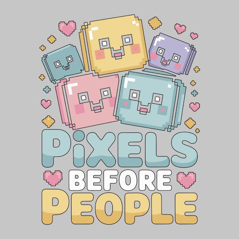 Graphiste Pixels avant Designer de marque