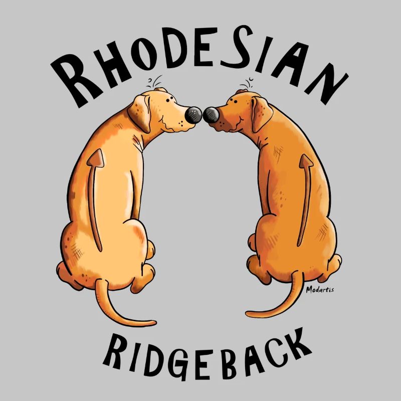 Smiling Rhodesian Ridgeback