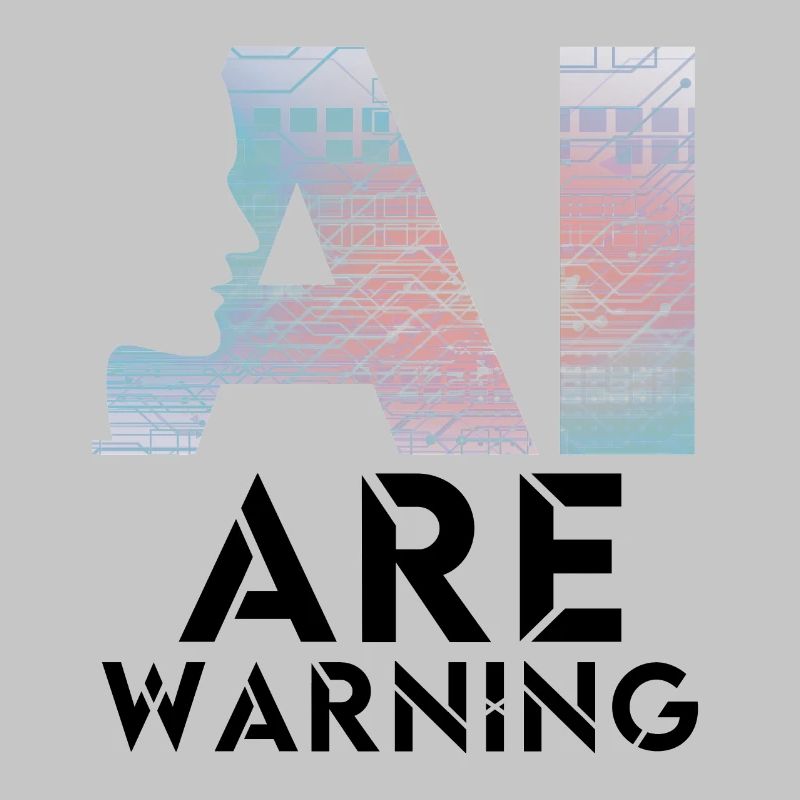 AI alert Caution artificial intelligence