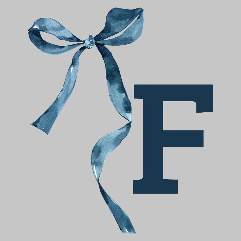 Monogramm f Geschenkidee