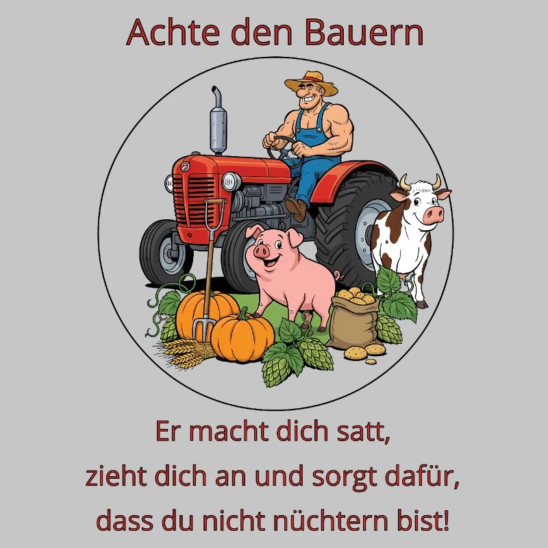 Bauernhof Traktor Rundbild