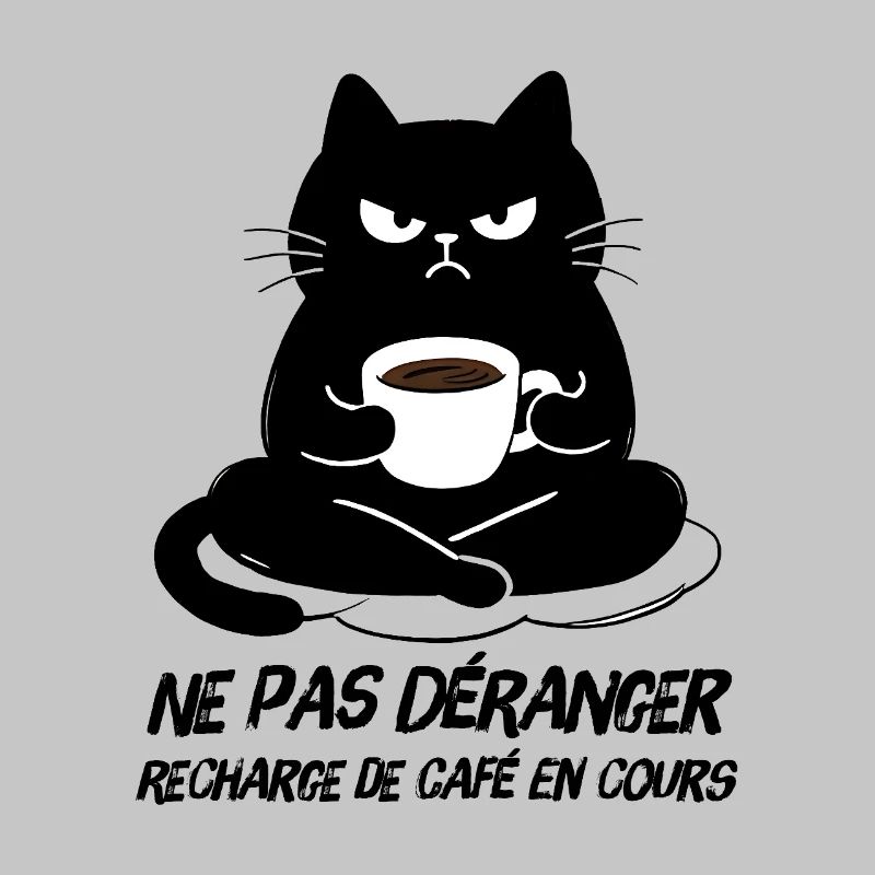 Black Cat Coffee Refill in Progress