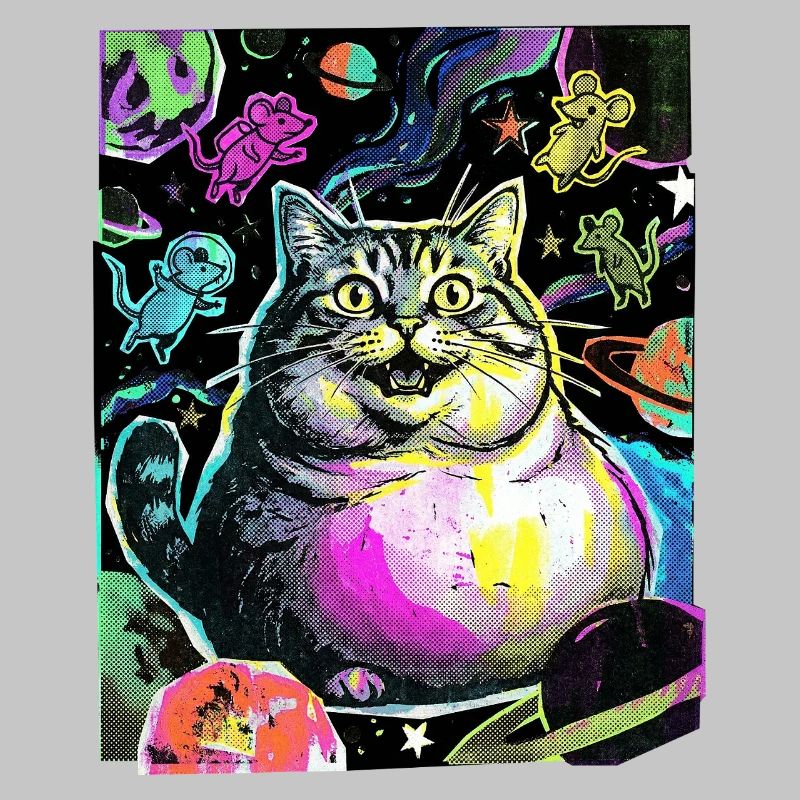 Thick Space Cat