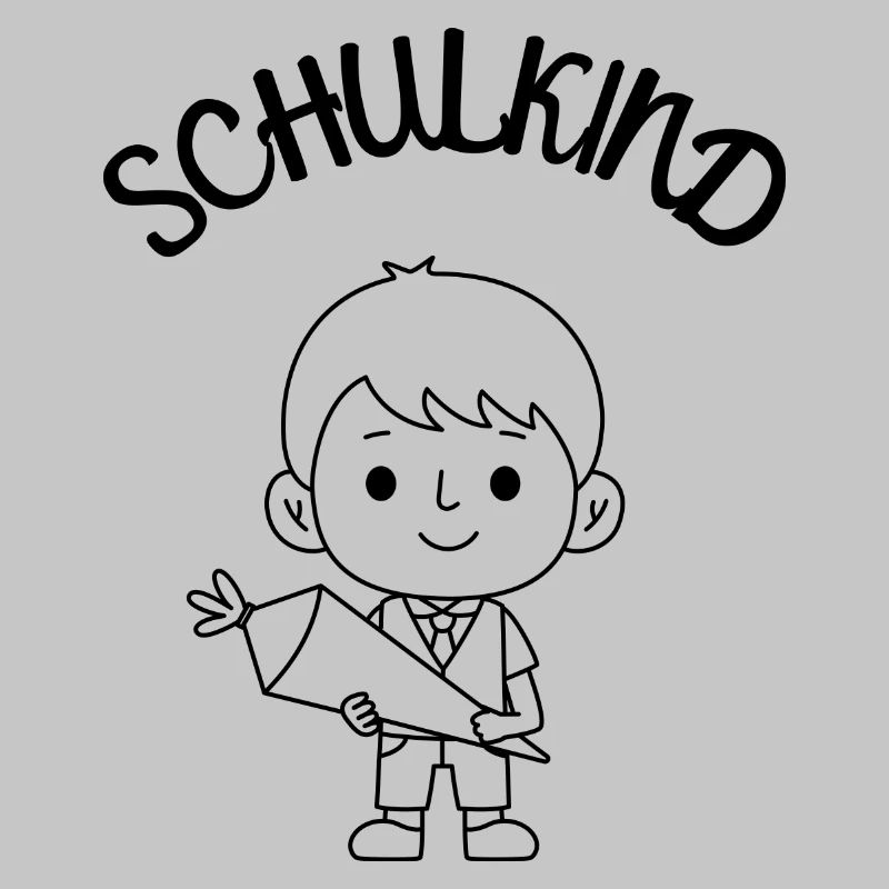 Schulkind Junge Schulstart Einschulung