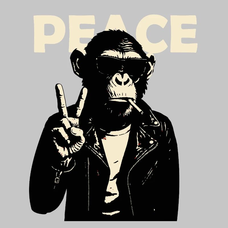 Peaceful Rebel Monkey