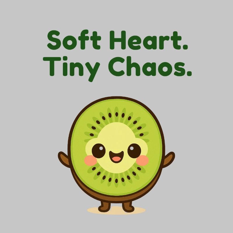 Softe Herz Tiny Chaos Kiwi