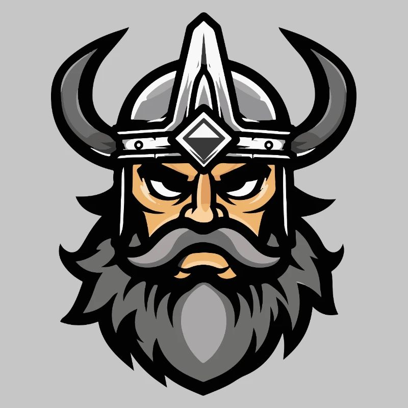 Wikinger Kopf Valhalla