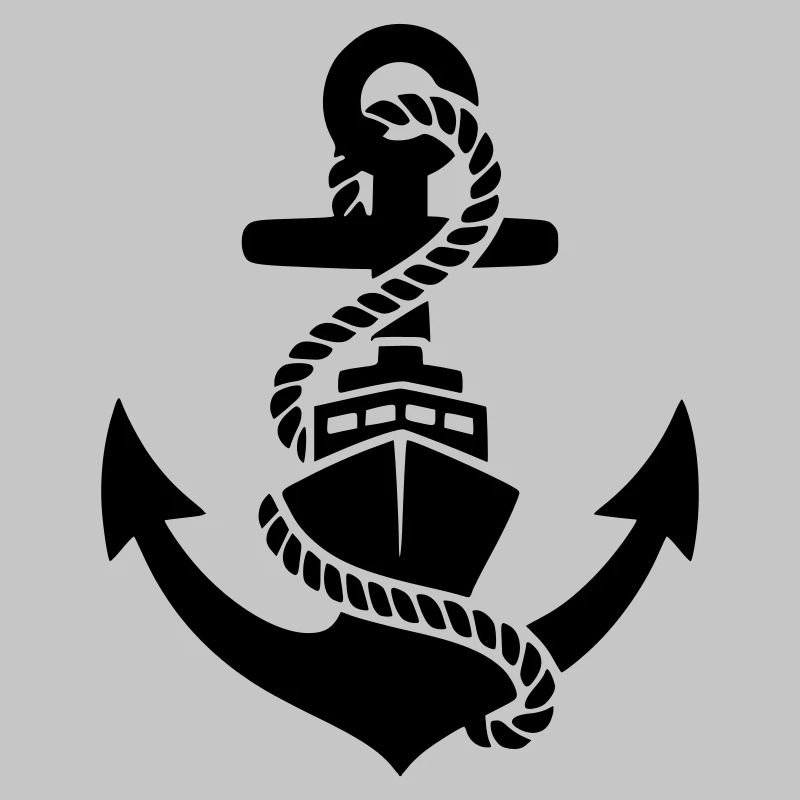 Anker Seil Maritim Silhouette