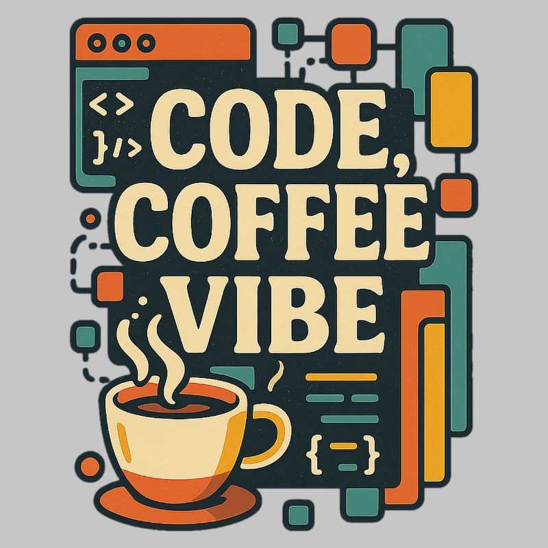 Code Coffee Vibe – Lustiges Programmer T-Shirt