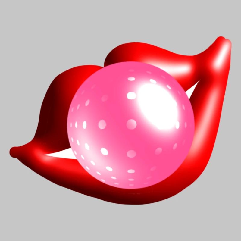 Bubble gum bubble