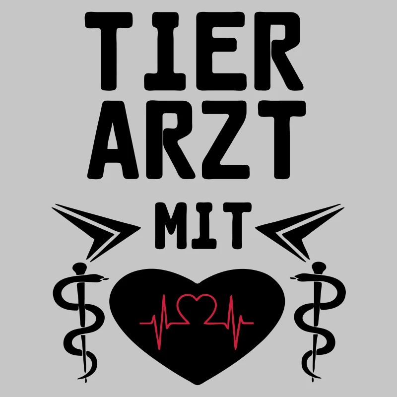 Tierarzt mit Herz Geschenk