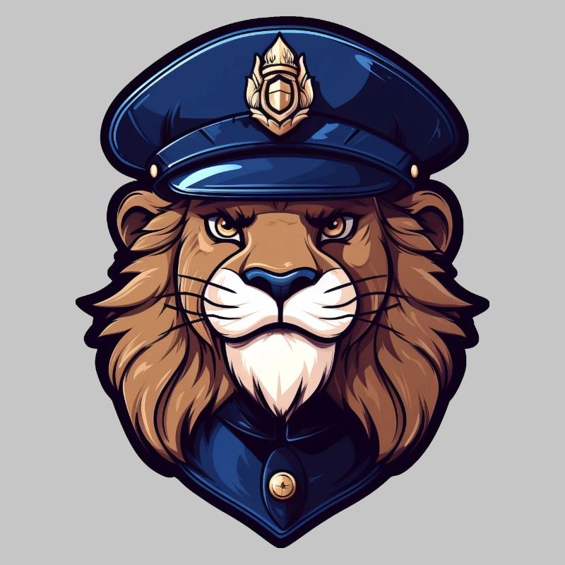 Polizei Löwe