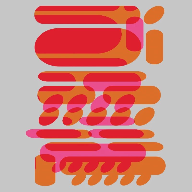 Formes graphiques abstraites dans le design techno