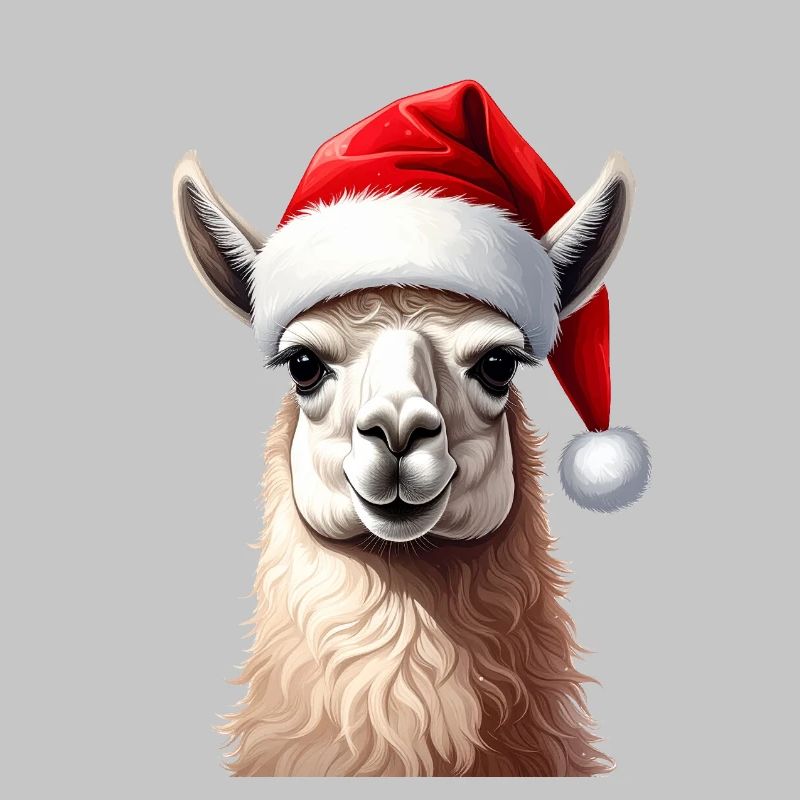 Lama oder Alpaka zu Weihnachten