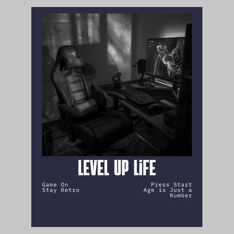 LevelUp Retro Gamer Tee