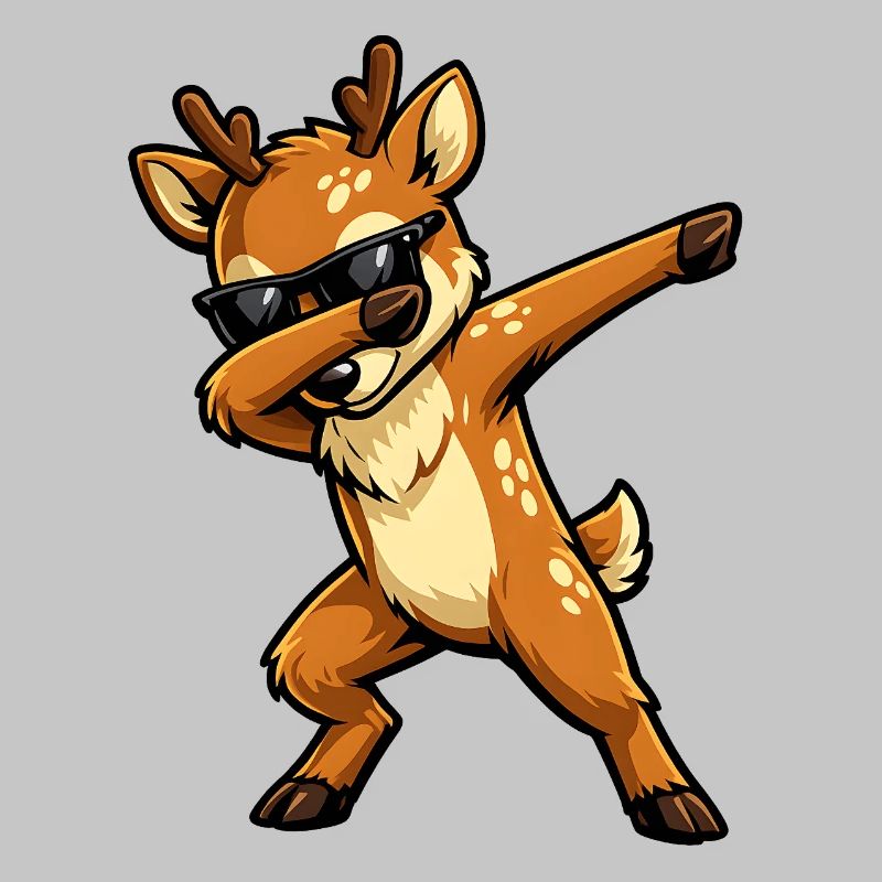 Dabbing Deer