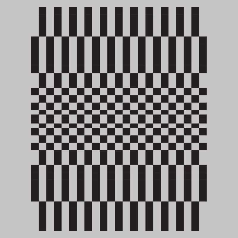 Geometric chessboard Grid Pattern
