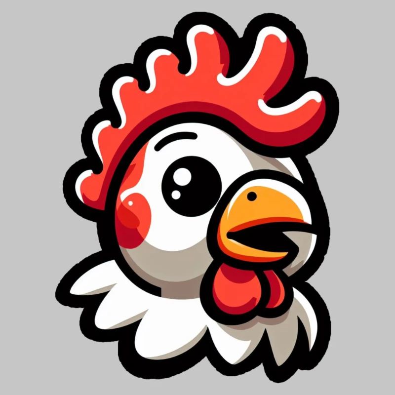 Huhn Kopf Comic