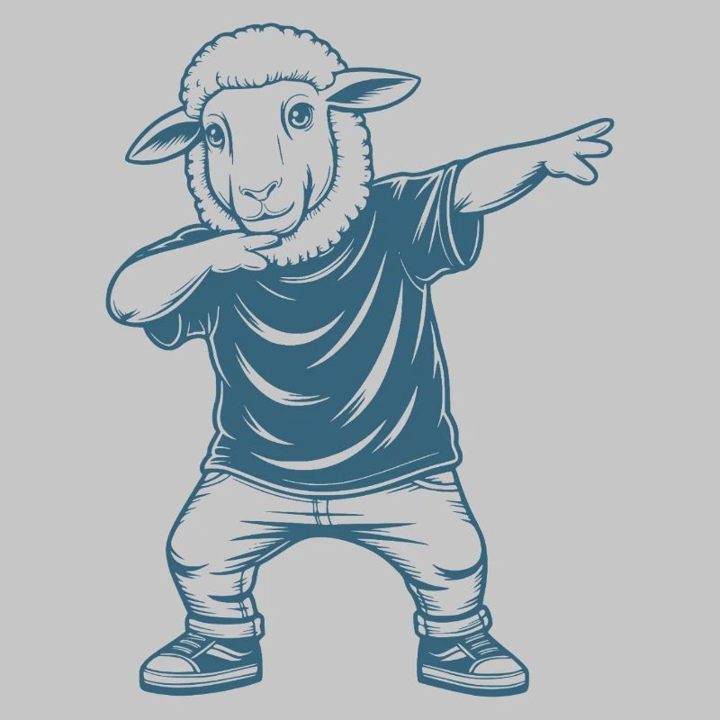 Schaf dabbing