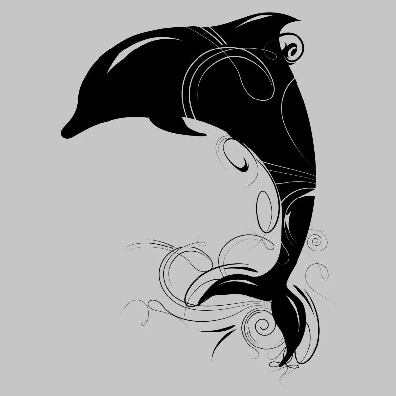 springender Delfin