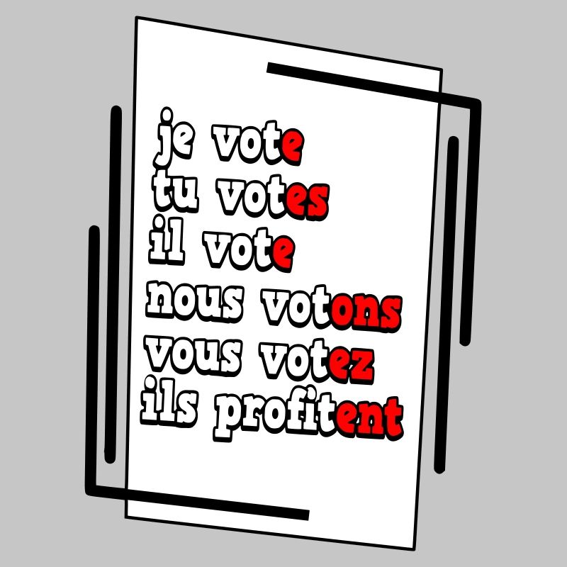 Humorous Electoral Commitment Poster