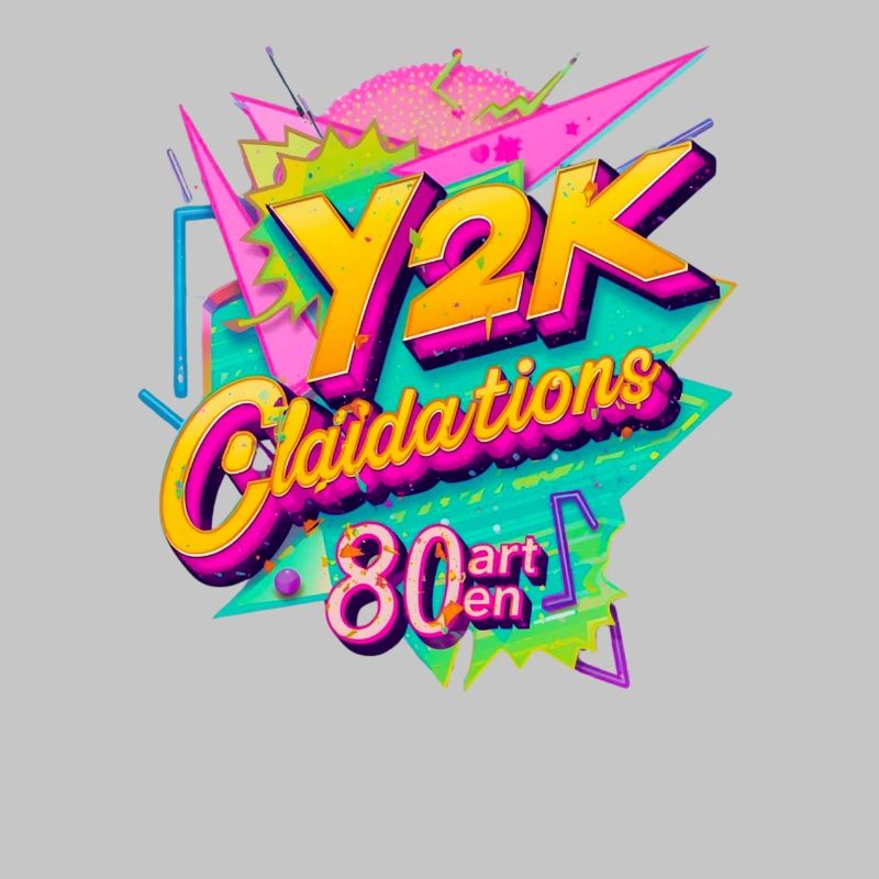 Conception de célébration rétro Y2K