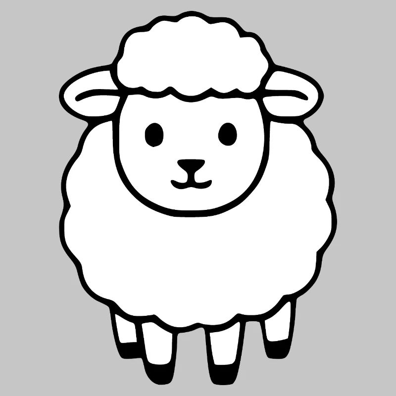 Schaf Schäfchen Lamm