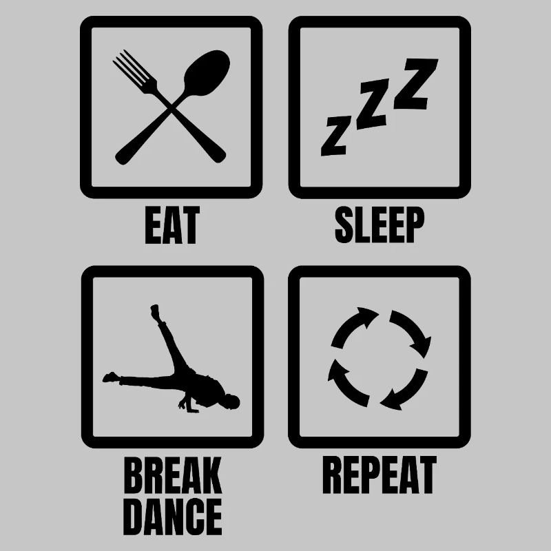 Routine quotidienne du breakdancer