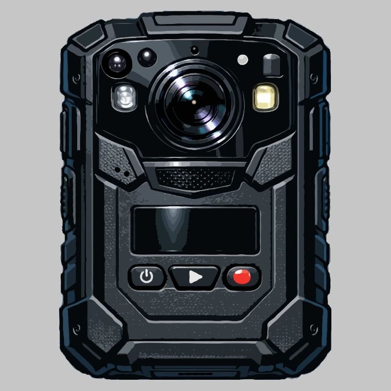 Illustration de caméra d’action robuste