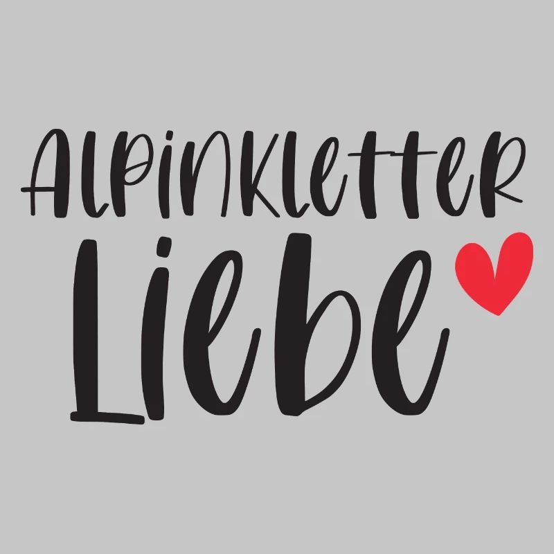 Klettern Alpinklettern Alpin Liebe Berge Geschenk