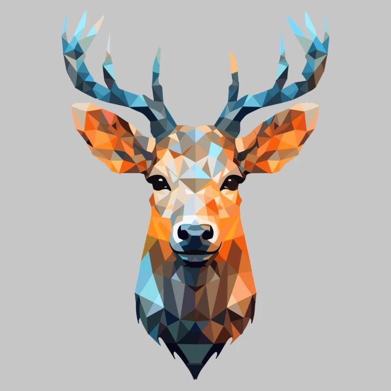 Deer Roe Deer Polygon Roe Deer Deer