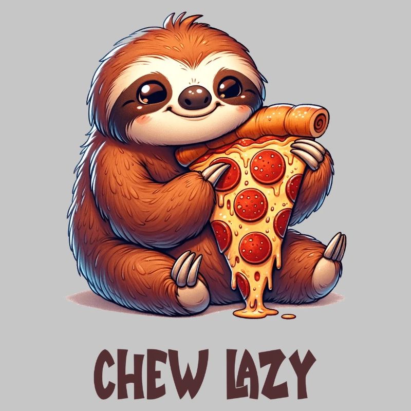 Sloth pizza