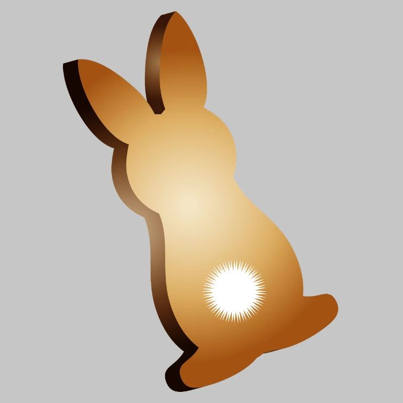 Biscuits de lapin de Pâques à queues courtes