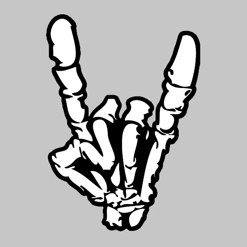 Rock'n'Roll- oder Heavy-Metal-Handzeichen *
