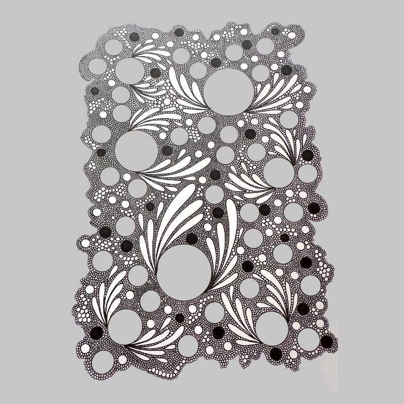 Leaf Blowing Lace Pattern