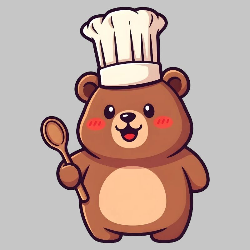 Chefbärchen with chef's hat