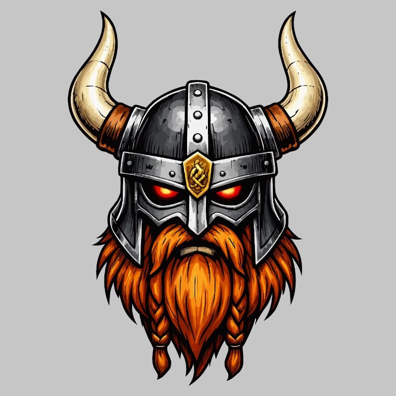 Wikinger Krieger Helm