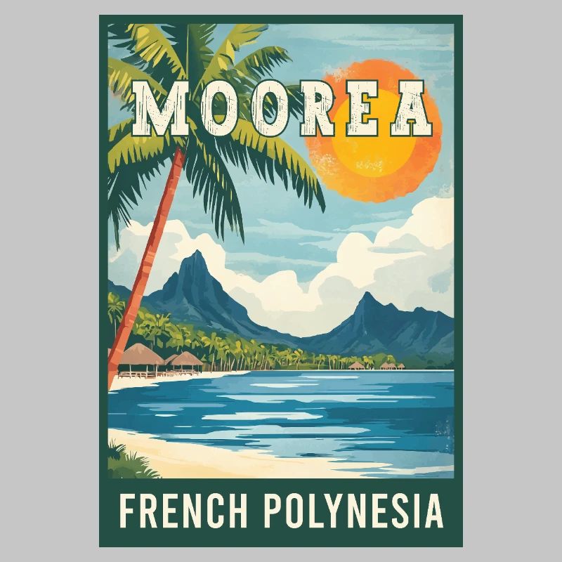 Explore Tropical Moorea in French Polynesia