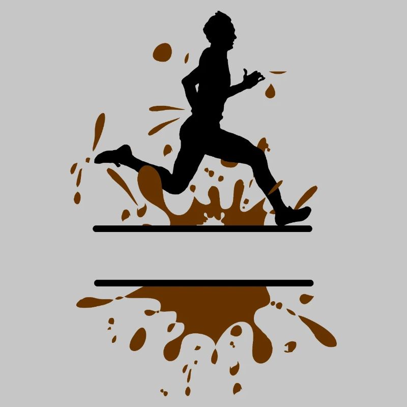 Mud Run Man – Customizable Runner