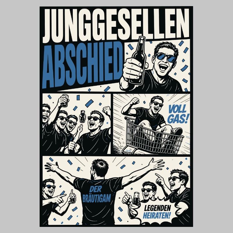 Junggesellenabschied Comic