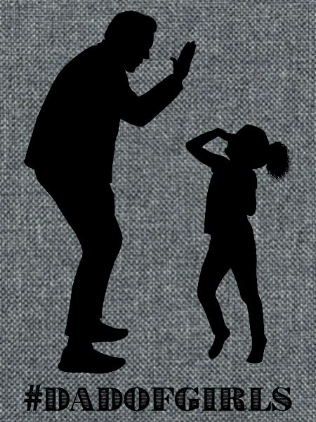 Vater von Mädchen