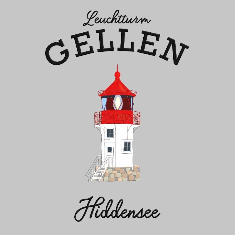 Hiddensee, Lighthouse Gellen, Poster