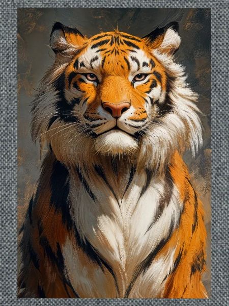 Illustration eines Tigers
