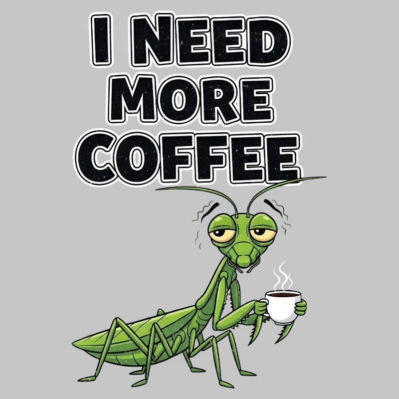 I need more coffee Mantis