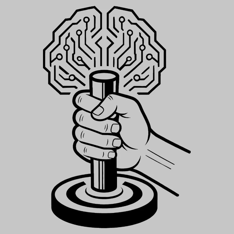 Digital Brain Cyborg Artificial Intelligence