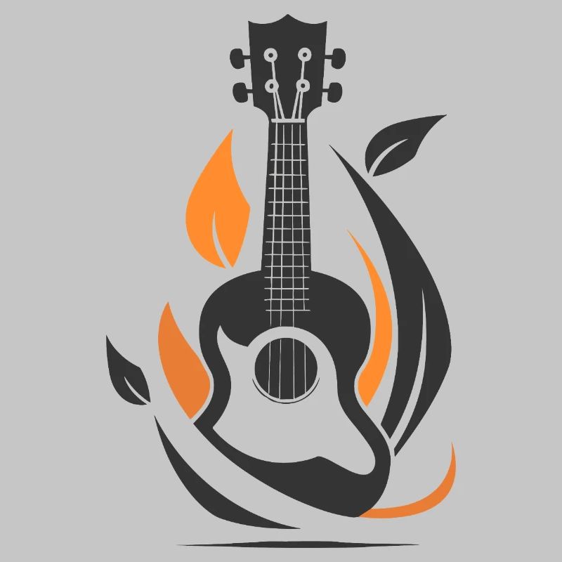 Ukulele Drawing