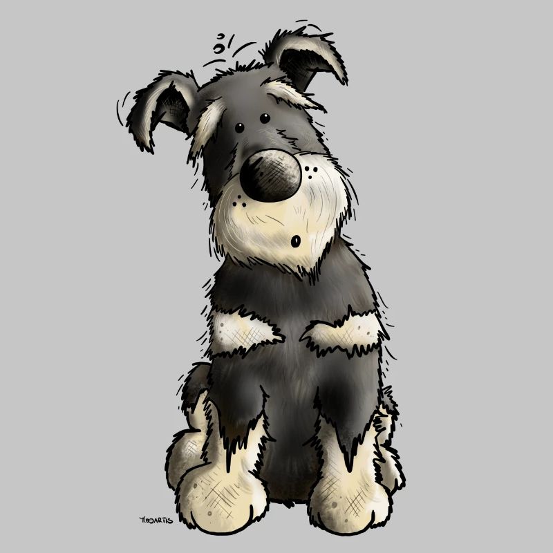 Drolliger Schnauzer