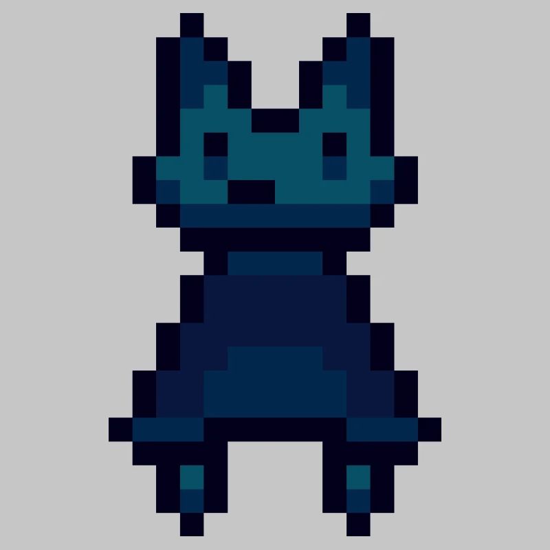 Pixel-Katze