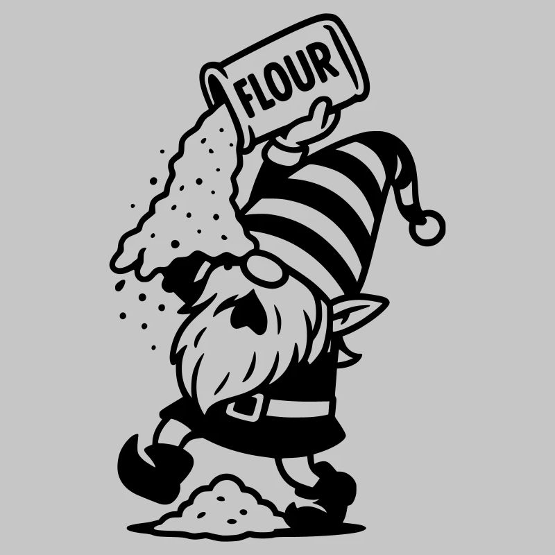 Gnome Flour Biscuits Bake